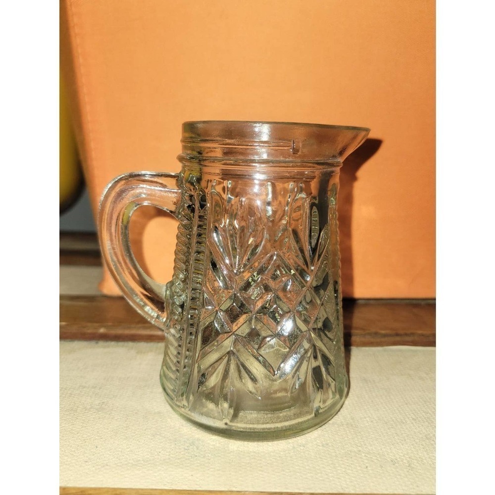 Vintage creamer glass